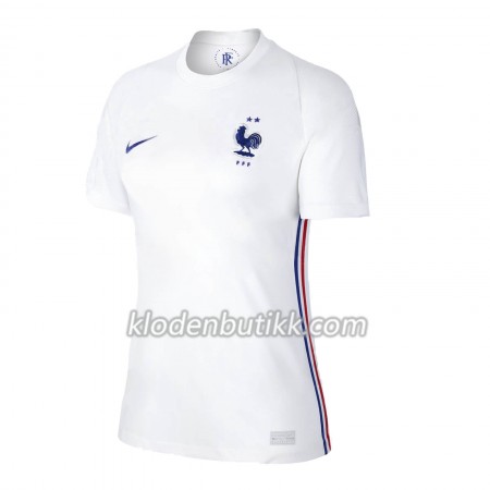 Frankrike Dame Borte Fotballdrakt Euro 2020 Kortermet